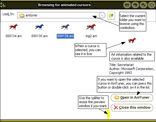 Browse Cursor