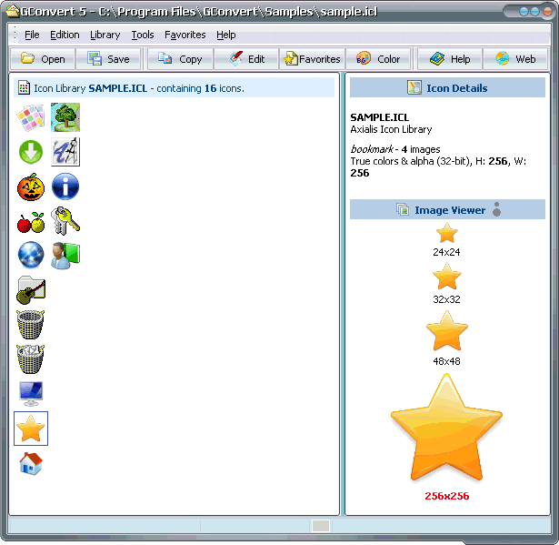 GConvert Screenshot