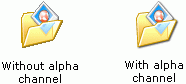 XP Icons & Alpha Channels — icon image example