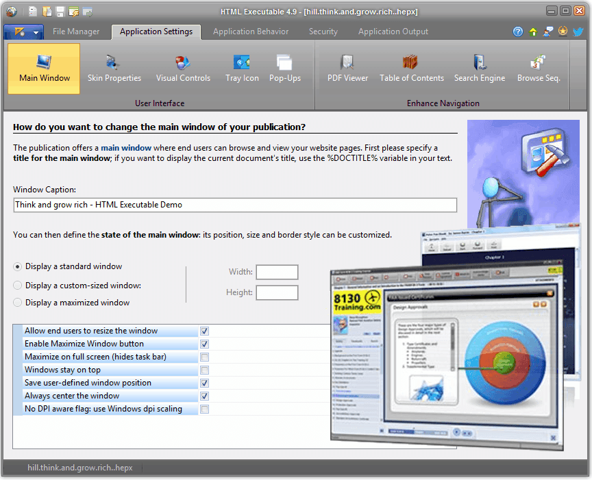 HTML Executable