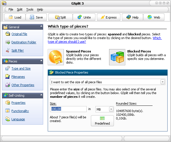GSplit screenshot GSplit screenshot