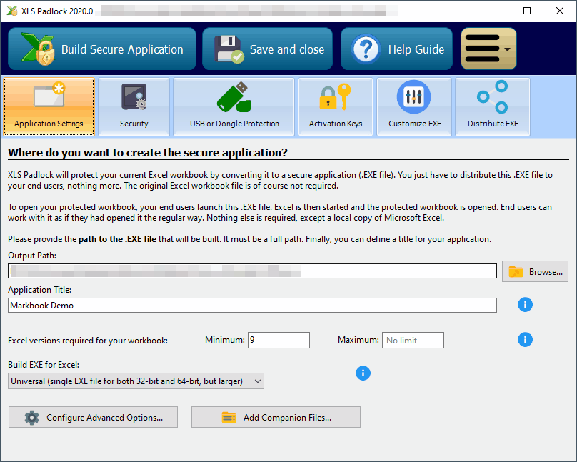 Excel Compiler 2020